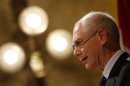 El presidente del Consejo Europeo, Herman Van Rompuy, recibe el premio Coudenhove-Kalergi el viernes en Viena
