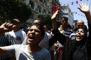 Thousands of protesters march on the streets in Tunis