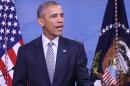 President Barack Obama speaks to the media at the Pentagon on August 4, 2016