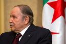 Algerian President Abdelaziz Bouteflika in Algiers, on April 3, 2014