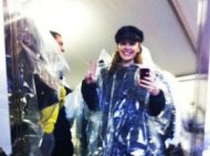 Kylie Minogue Gets Soaked For Jubilee Concert