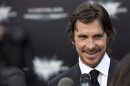 Cast member Christian Bale attends the world premiere of "The Dark Knight Rises" in New York