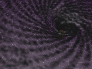 Space-Time Loops May Explain Black Holes