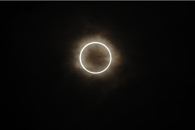 Annular Solar Eclipse Observed …