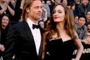 Brad Pitt and Angelina Jolie arrive at the 84th Annual Academy Awards on February 26, 2012 in Hollywood, Calif. -- Getty Premium