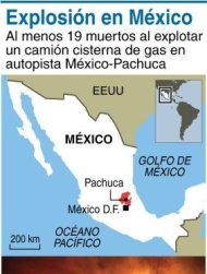 Mapa de localización de la explosión en México (AFP | gustavo izus/jennifer hennebert)