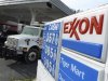 Exxon gas station is pictured in Arlington