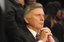 Arkansas governor Mike Beebe looks on during a Martin Luther King Jr. service in this January 15, 2013 Governor's office handout photo