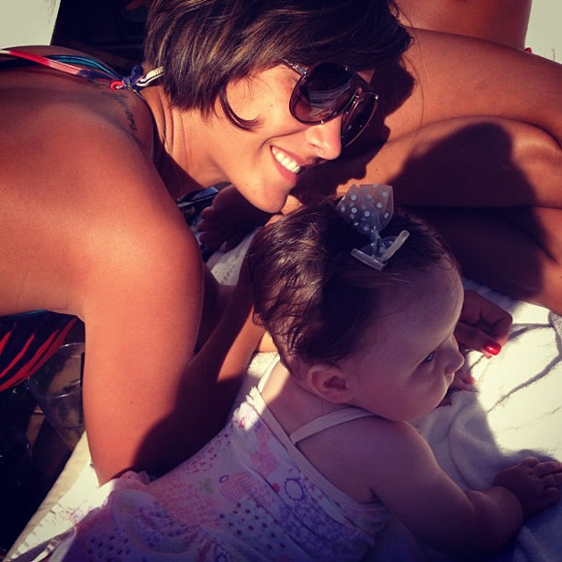 Frankie Sandford and Aoife Belle