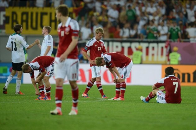 Danish Players AFP/Getty Images
