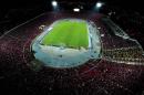 Vista aérea del Estadio Nacional en Santiago de Chile (Chile). EFE/Archivo