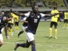 Eddie Johnson of the U.S. celebrates after scoring a goal against Antigua and Barbuda during their 2014 World Cup qualifying soccer match in St. John's