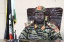 South Sudan's President Salva Kiir sits in his office in capital Juba