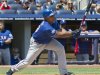 Texas Rangers Adrian Beltre hits two-run single against New York Yankees in MLB game in New York