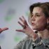 Sallie Krawcheck, former President of Global Wealth & Investment Management at the Bank of America, speaks at the Securities Industry and Financial Markets Association annual meeting, Monday, Nov. 7, 2011 in New York.  (AP Photo/Mark Lennihan)
