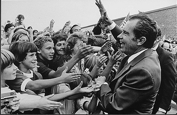 Richard Nixon had bird repellant sprayed at his inauguration, leaving dozens of dead birds along the parade ground