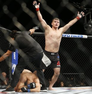 Is Stipe Miocic next in line for a title shot after knocking off Andrei Arlovski? (AP)