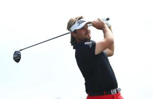 Victor Dubuisson hits a tee shot during the World Golf&nbsp;&hellip;