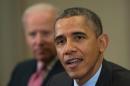 US President Barack Obama at the White House in Washington, DC, November 5, 2013