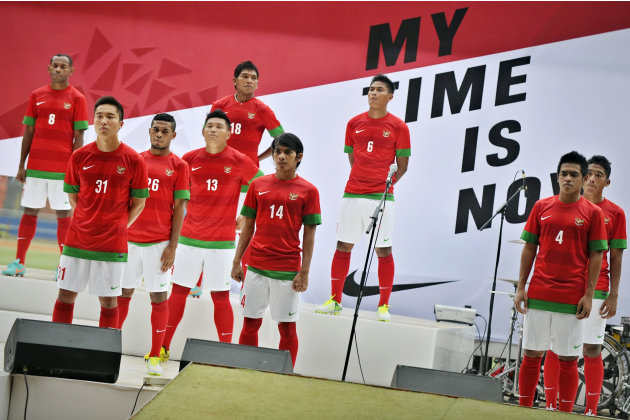 Ini dia Seragam baru Timnas Sepak Bola Indonesia