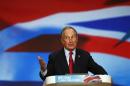 New York City Mayor Michael Bloomberg speaks at the Conservative Party conference in Birmingham