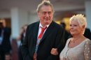 Stephen Frears and Judi Dench arrive for the screening of "Philomena" at the 70th Venice Film Festival, August 31, 2013