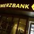 The logo of Germany's Commerzbank is pictured at the bank's headquarters in Frankfurt