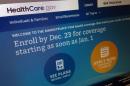 FILE - This Dec. 20, 2013, file image shows part of the HealthCare.gov website in Washington, that notes to enroll by Dec. 23 for coverage starting as soon as Jan. 1, 2014. Anticipating heavy traffic on the government's health care website, the Obama administration effectively extended Monday's deadline for signing up for insurance by a day, giving people in 36 states more time to select a plan. (AP Photo/Jon Elswick, File)