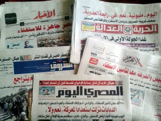 هل غطى الإعلام المصري الاستفتاء بمهنية؟