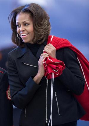US First Lady Michelle Obama delivers donated toys&nbsp;&hellip;