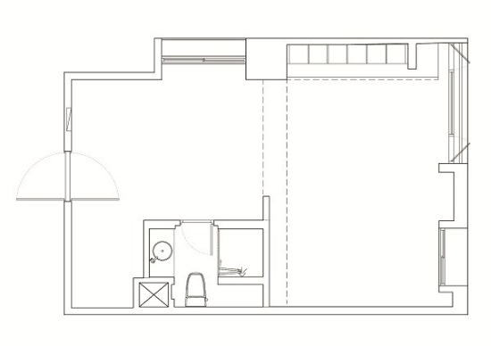 老屋格局大翻轉，12坪小宅變美宅