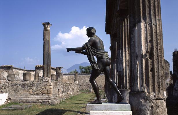 Le temple d'Apollon à Pompéi., SUPERSTOCK/SUPERSTOCK/SIPA