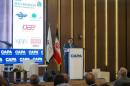 IranÕs Roads and Urban Development Minister Abbas Akhoundi speaks to foreign investors at the CAPA Iran Aviation Summit in Tehran