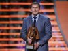 Dallas Cowboys Jason Witten holds the Walter Payton Man of the Year Award after it was presented to him during the NFL Honors award show in New Orleans
