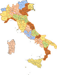 Le nuove province italiane