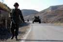 Six soldiers, two village guards and 11 Kurdish rebels were killed