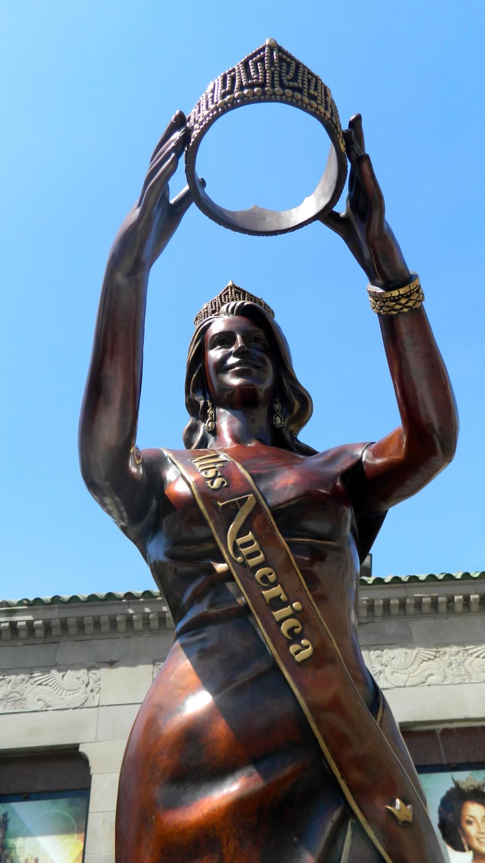 The Miss America statue