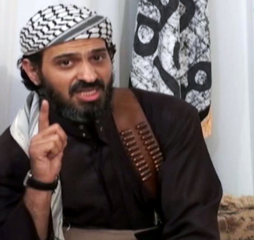 FILE - In this undated frame grab from video posted on a militant-leaning Web site, and provided by the SITE Intelligence Group, shows Saeed al-Shihri, deputy leader of al-Qaida in the Arabian Peninsula. Yemeni officials say a missile believed to have been fired by a U.S. operated drone on Monday has killed al-Qaida’s No. 2 leader in Yemen along with five others traveling with him in one car. Al-Qaida’s Yemen branch is seen as the world’s most active, planning and carrying out attacks against targets in and outside U.S. territory. (AP Photo/SITE Intelligence Group, File) NO SALES. THE ASSOCIATED PRESS HAS NO WAY OF INDEPENDENTLY VERIFYING THE CONTENT, LOCATION OR DATE OF THIS VIDEO IMAGE