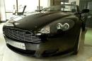 An Aston Martin vehicle is pictured in a showroom in London, on September 1, 2006
