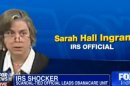 Sarah Hall Ingram finds herself at the center of the IRS scandal.
