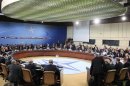NATO foreign ministers meet at the Alliance's headquarters in Brussels