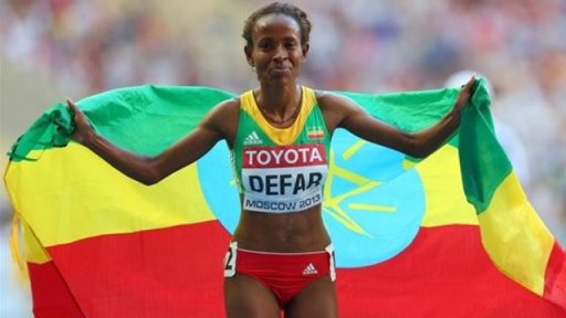 World Championships - Ethiopia's Defar storms to 5000m title