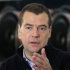 Russian President Dmitry Medvedev speaks to workers in the far eastern city of Khabarovsk, Russia, Friday, Nov. 11, 2011. Medvedev said that Russia must boost investment in the Arctic to help protect its interests in the polar region. (AP Photo/RIA-Novosti, Mikhail Klimentyev, Presidential Press Service, Pool)