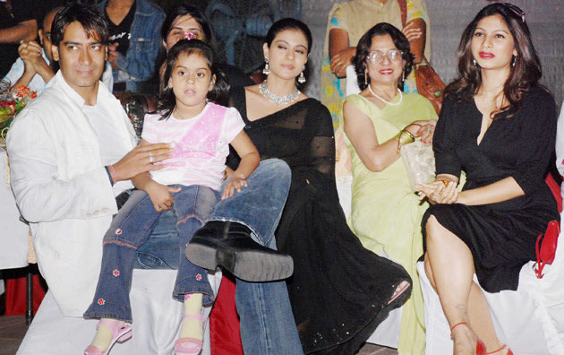 Ajay Devgan and Kajol Family Pics