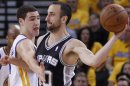 NBA: con un buen aporte de Ginóbili, los Spurs derrotaron a Golden State