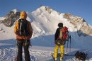 File picture of climbers at Mont Maudit mountain in French Alps