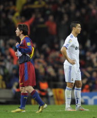Lionel Messi, Cristiano Ronaldo. (Getty Images/David Ramos)