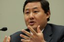 FILE - In this Thursday, June 26, 2008 file photo, John Yoo, a law professor at the University of California at Berkeley, testifies on Capitol Hill in Washington. An appeals court said Wednesday, May 2, 2012, that a former senior Department of Justice lawyer who wrote the so-called 