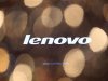 The logo of Lenovo is seen on a computer monitor during a news conference in Hong Kong