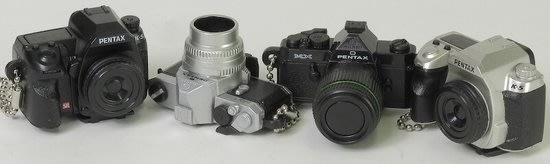 最新 Pentax 超可愛相機造型扭蛋